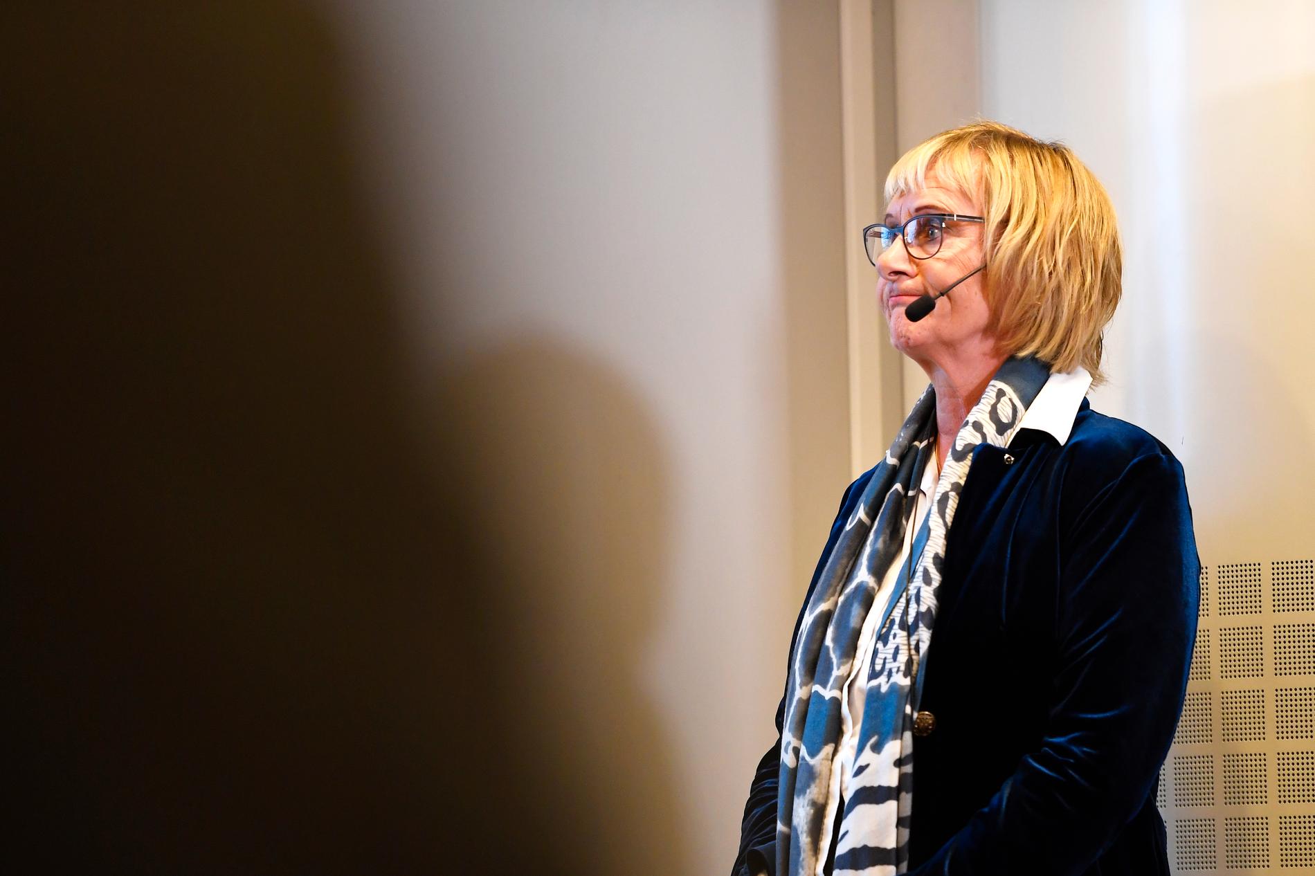 Lena Micko, ordförande för Sveriges kommuner och landsting, SKL. Arkivbild.