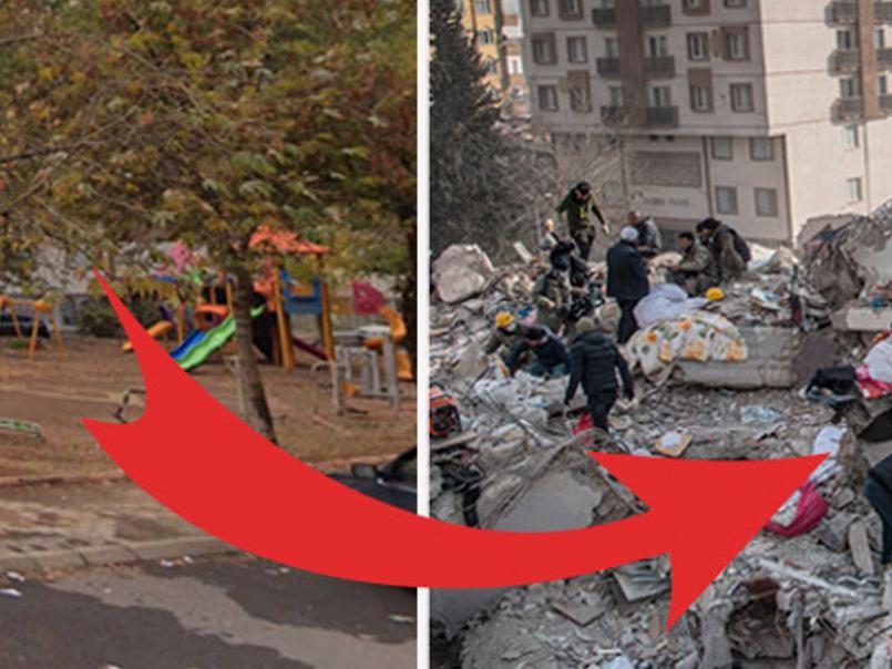 Jordbävningen krossade ”Martyrernas familjers park”