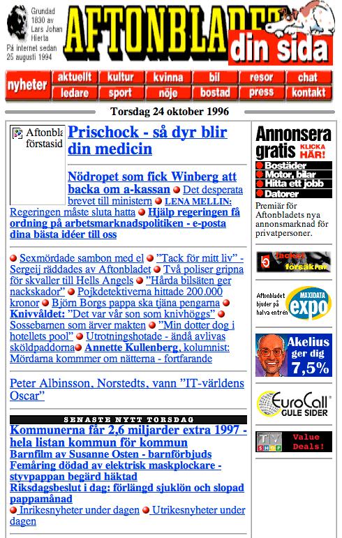 Aftonbladet 1996.
