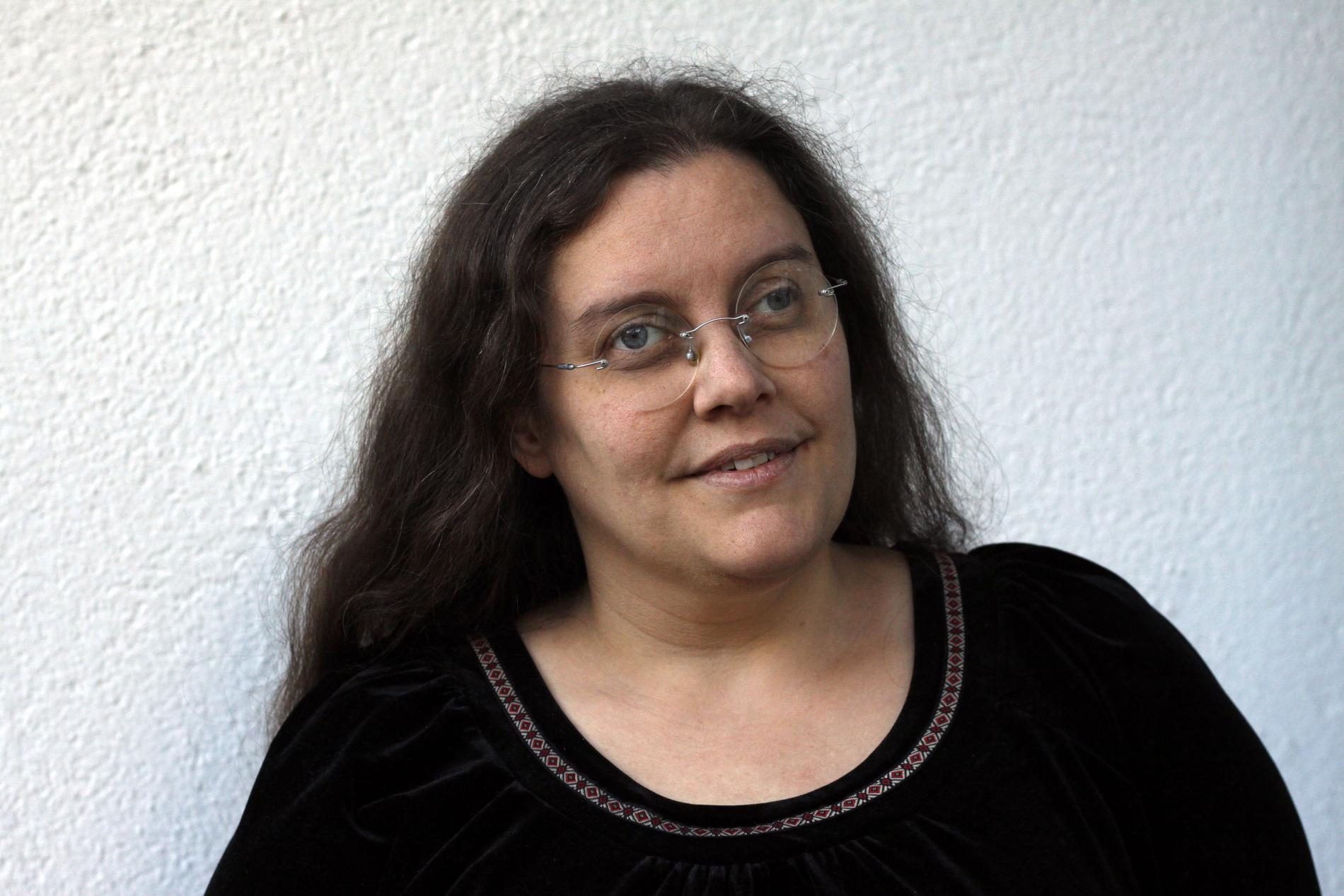 Rutinerade Sofie Jansson är "Wikimedian-in-Residence" i Sörmland. Pressbild.