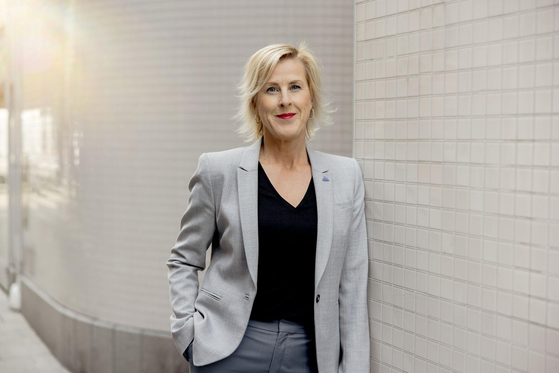 Åsa Fahlén, förbundsordförande Sveriges Lärare. 