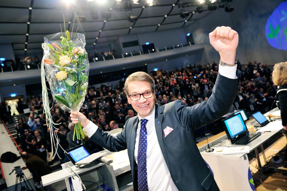 Januari 2012 och Göran Hägglund återväljs som partiledare för Kristdemokraterna på partiets riksting.