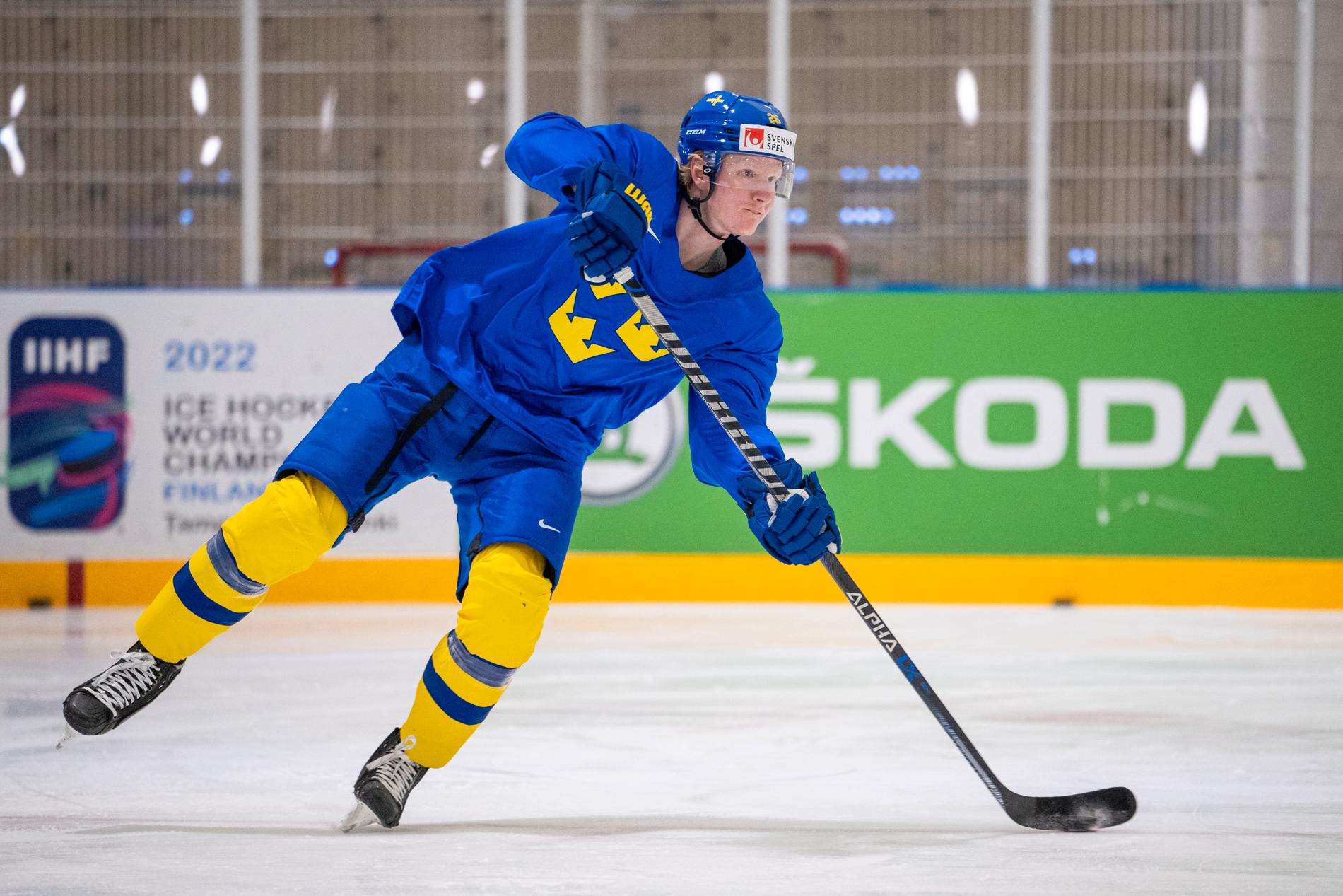 Rasmus Dahlin är klar för hockey-VM 2024.