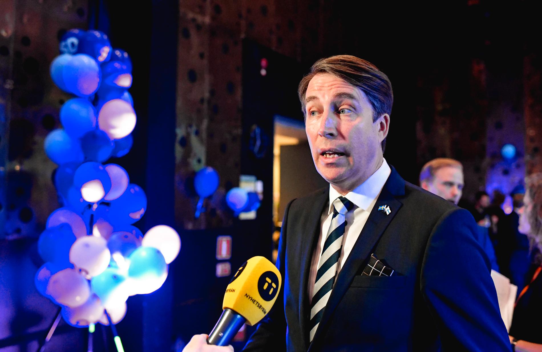 Richard Jomshof efterträdde Björn Söder som partisekreterare i Sverigedemokraterna. Arkivbild.
