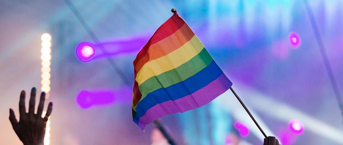 Natten mellan fredag och lördag hängdes Prideflaggor upp på flera platser runt om i Sölvesborg i protest mot politikernas beslut. 