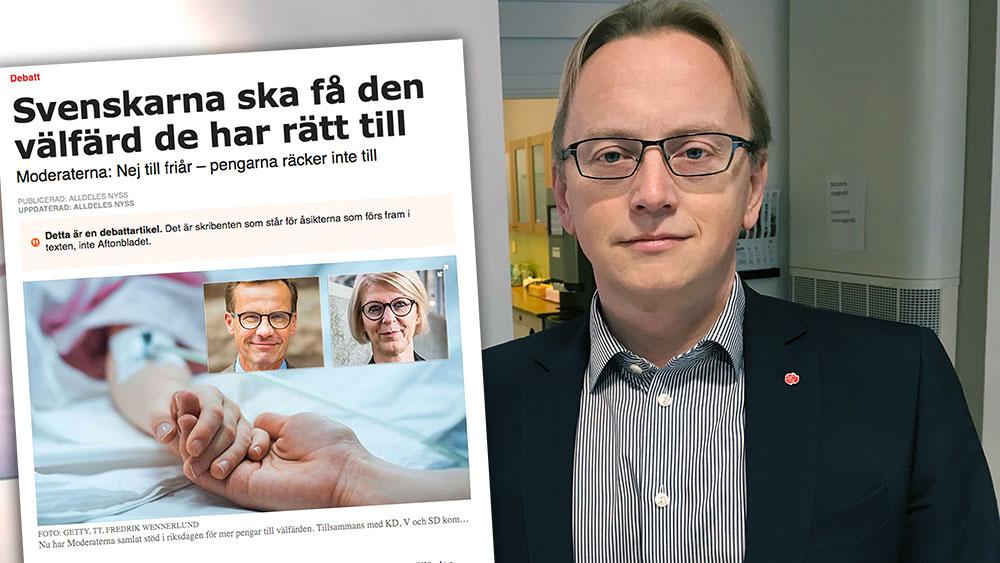 Att Ulf Kristersson – trots att han visat sig oförmögen att bilda regering – nu tar hjälp av hoppande majoriteter för att i efterhand plocka isär beslutade budgetar medför stora risker för Sverige, skriver  Fredrik Olovsson (S).