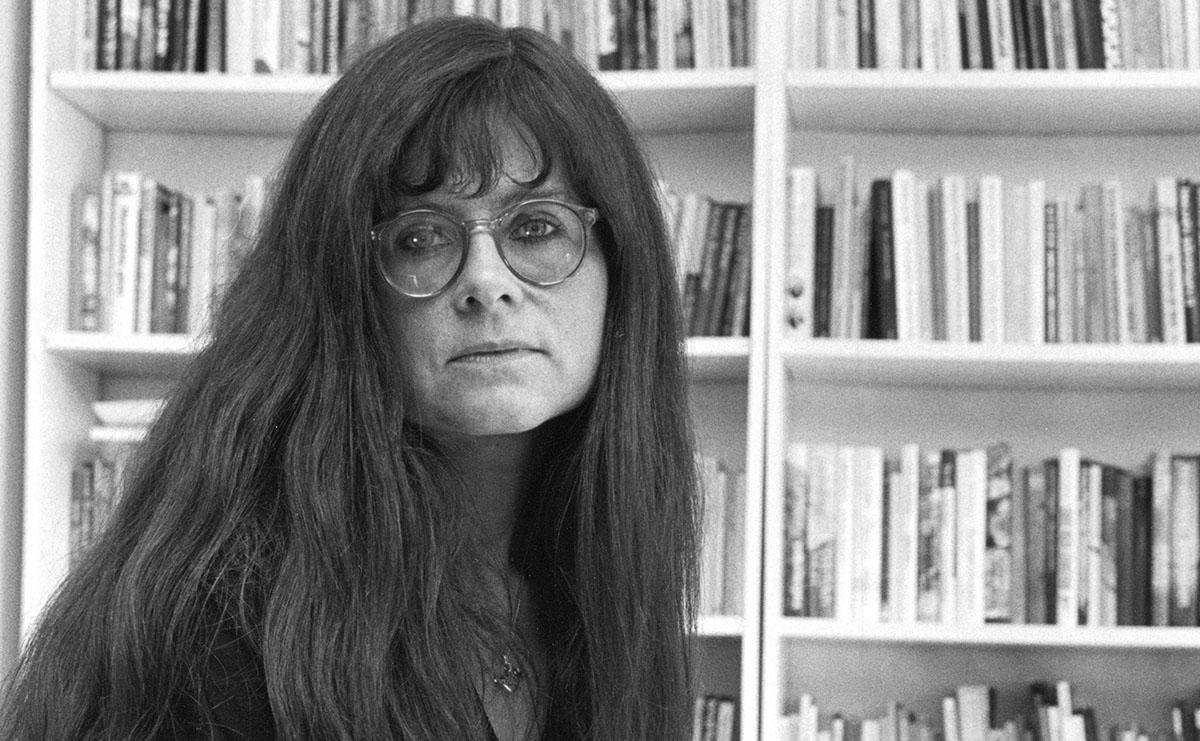 Författaren Ann-Charlotte Alverfors 1988. Året därpå visade SVT tv-serien ”Sparvöga”, som byggde på hennes böcker.