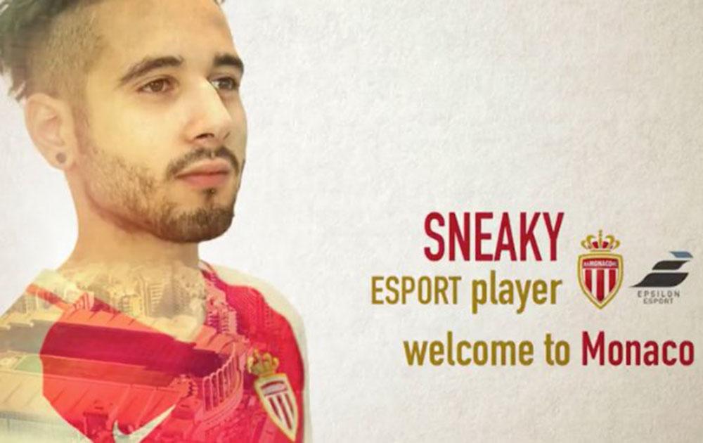 Sneaky kommer representera AS Monaco. Bild: Epsilon/Monaco