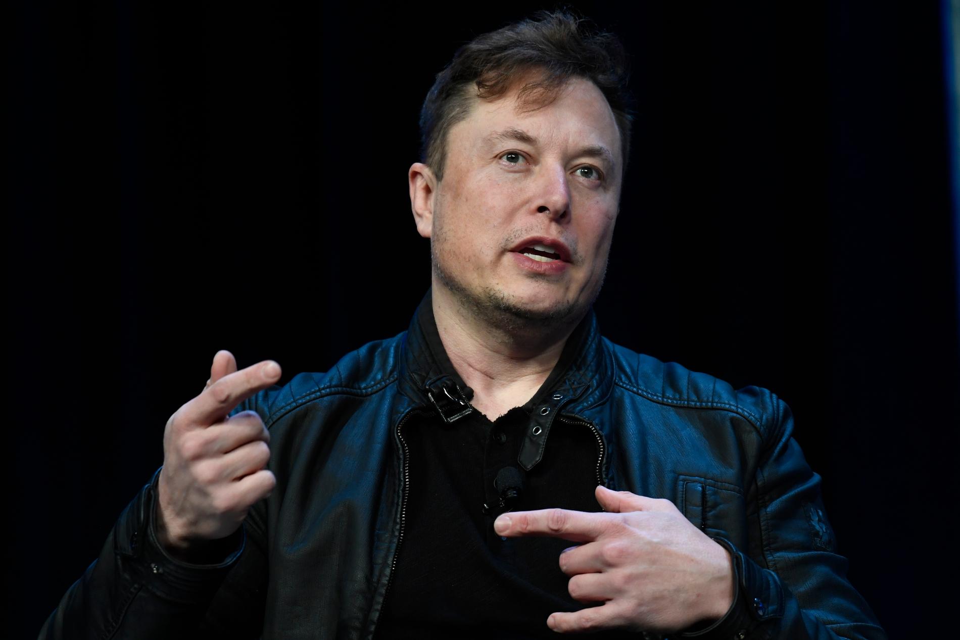 Elon Musk står bakom rymdfärden. 