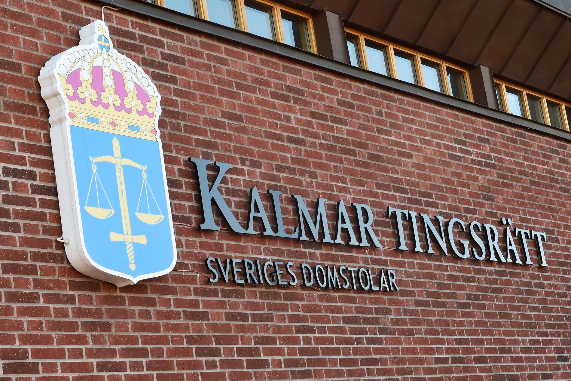 Häktningsförhandlingen i Kalmar tingsrätt hålls i helgen. Arkivbild.