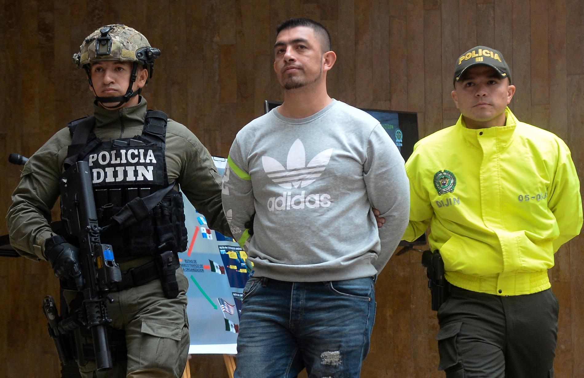 Prado greps i fjol i Colombia.