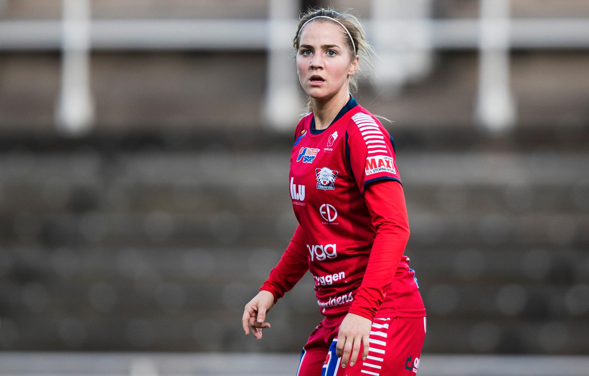 Irma Helin gick till Djurgården från Linköping i november 2017.