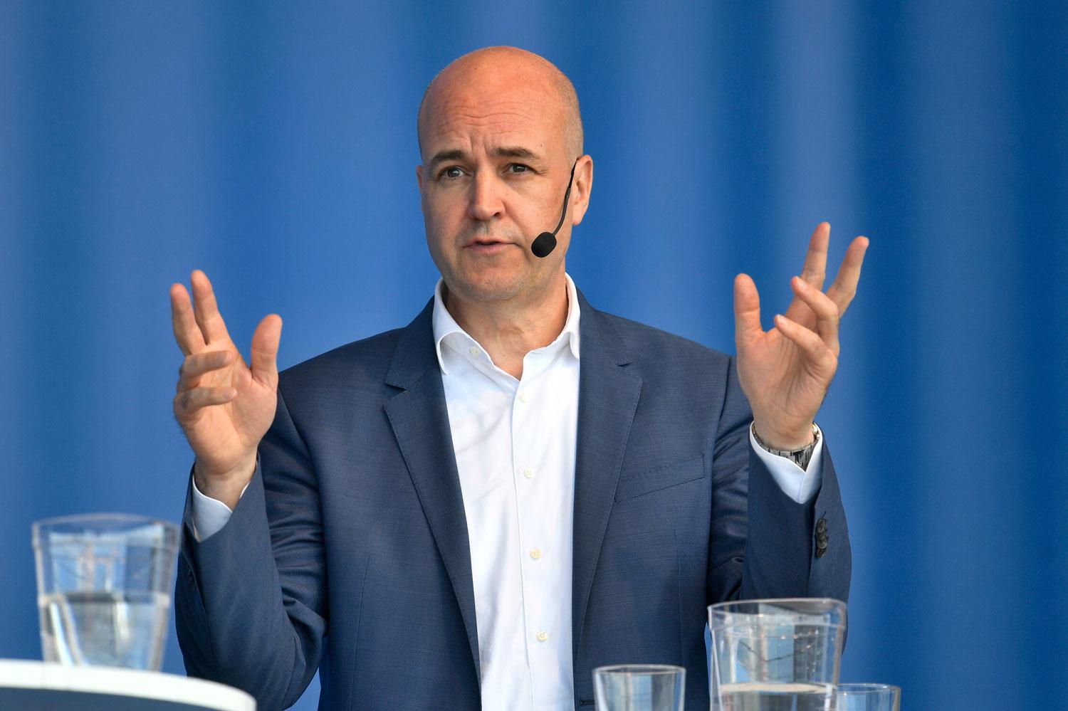 Fredrik Reinfeldt uppges komma till Moderaternas valvaka.