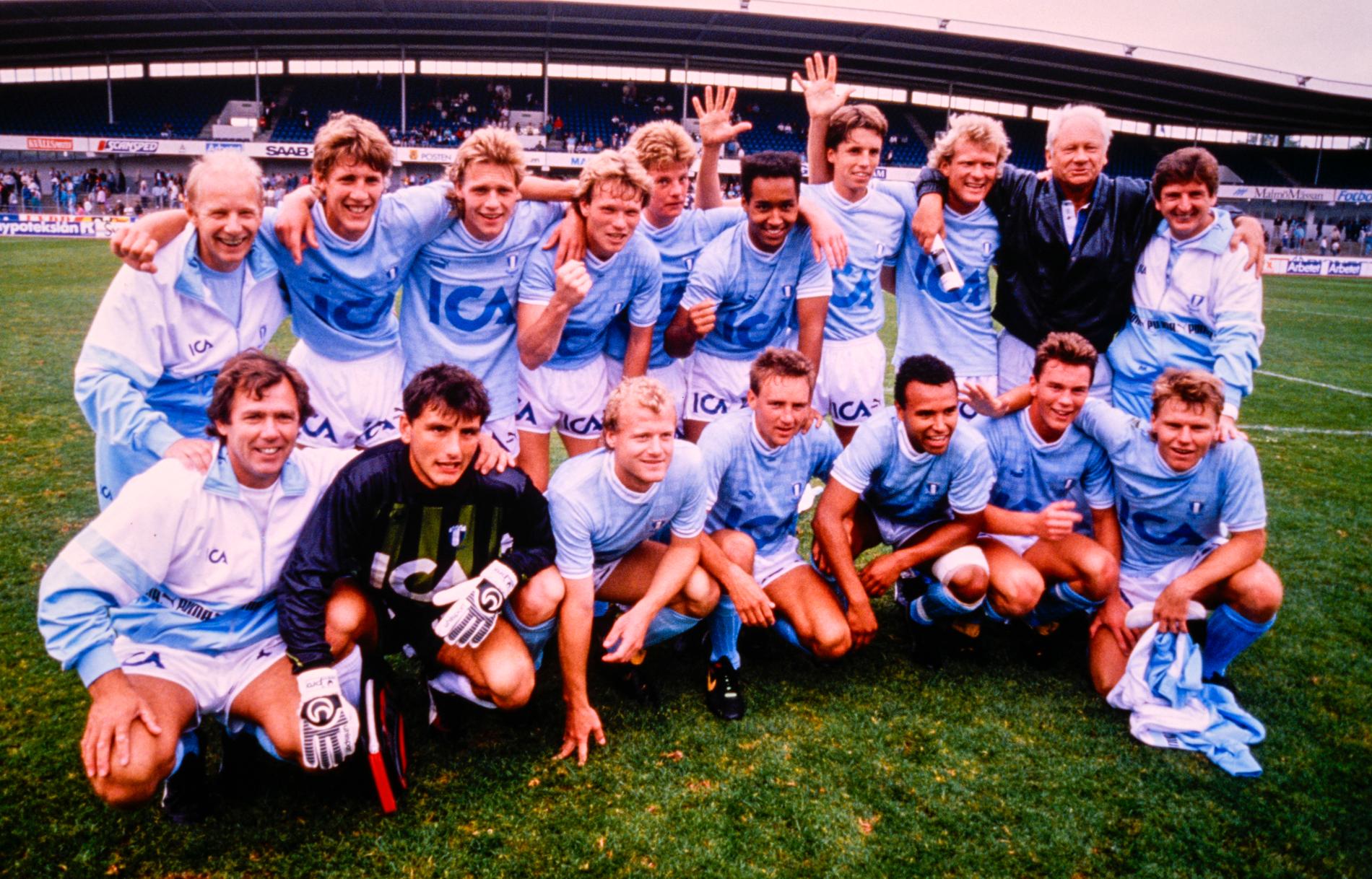 Malmö FF-truppen, 1989.