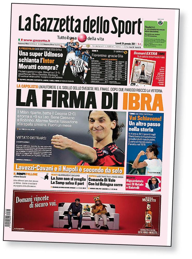 Kommentar: Zlatan får en sjua i betyg av Gazzettan efter att ännu en gång ha avgjort. Denna gång mot Cesena.