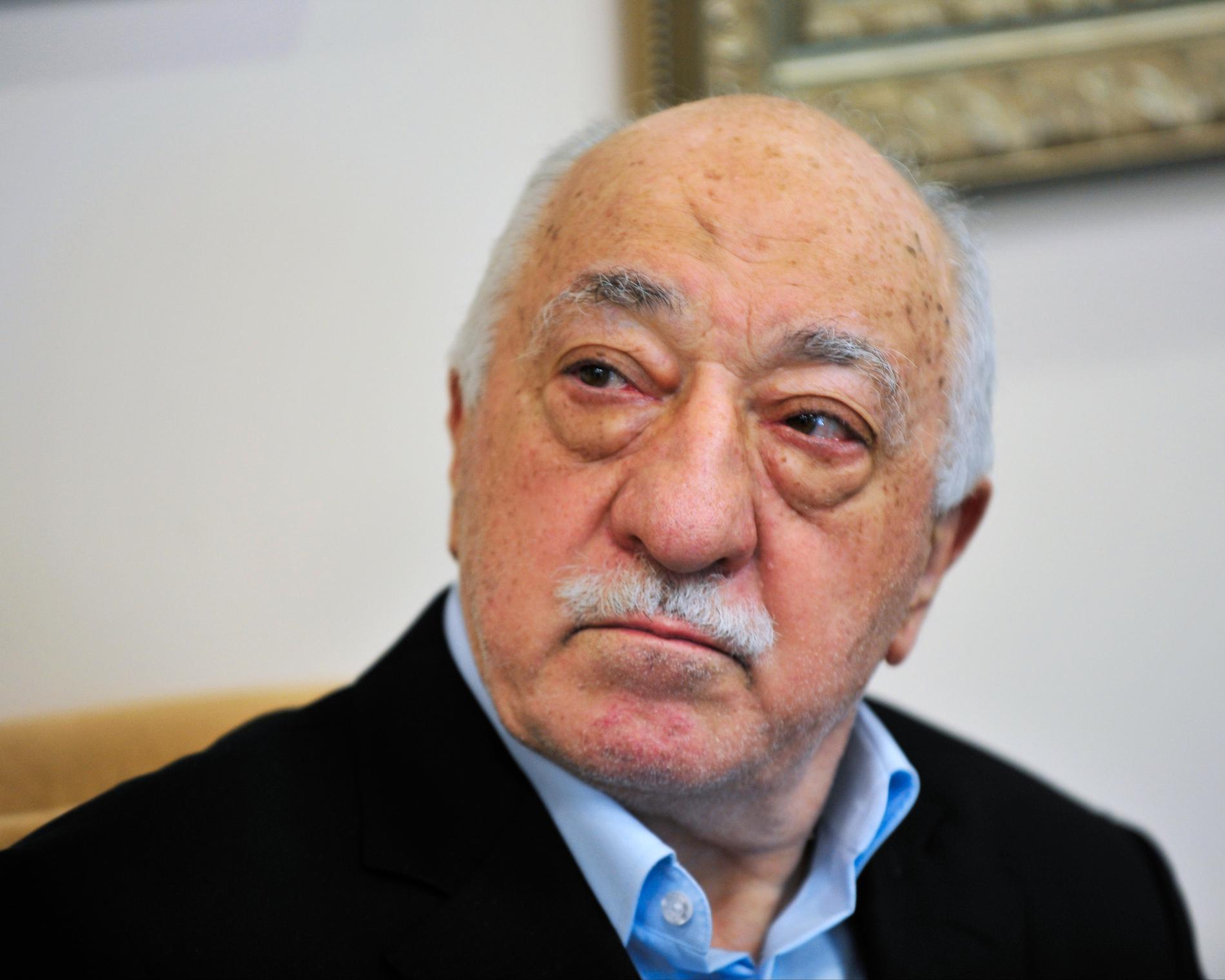 Den turkiske predikanten Fethullah Gülen, i exil i USA, anklagas både för att ha legat bakom kuppförsöket i Turkiet 2016 och mordet på den ryske Turkietambassadören Andrej Karlov. Arkivbild.