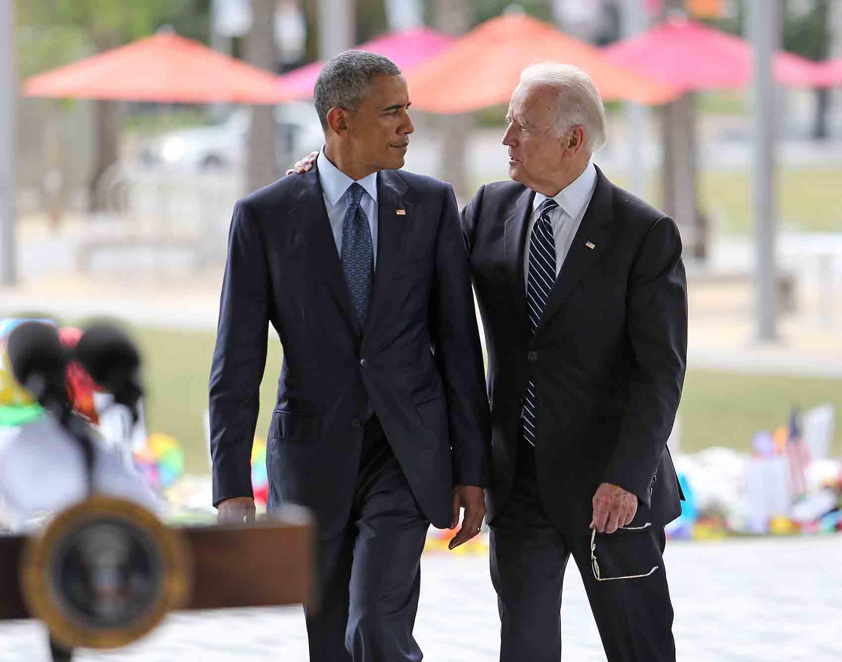 Barack Obama och Joe Biden.