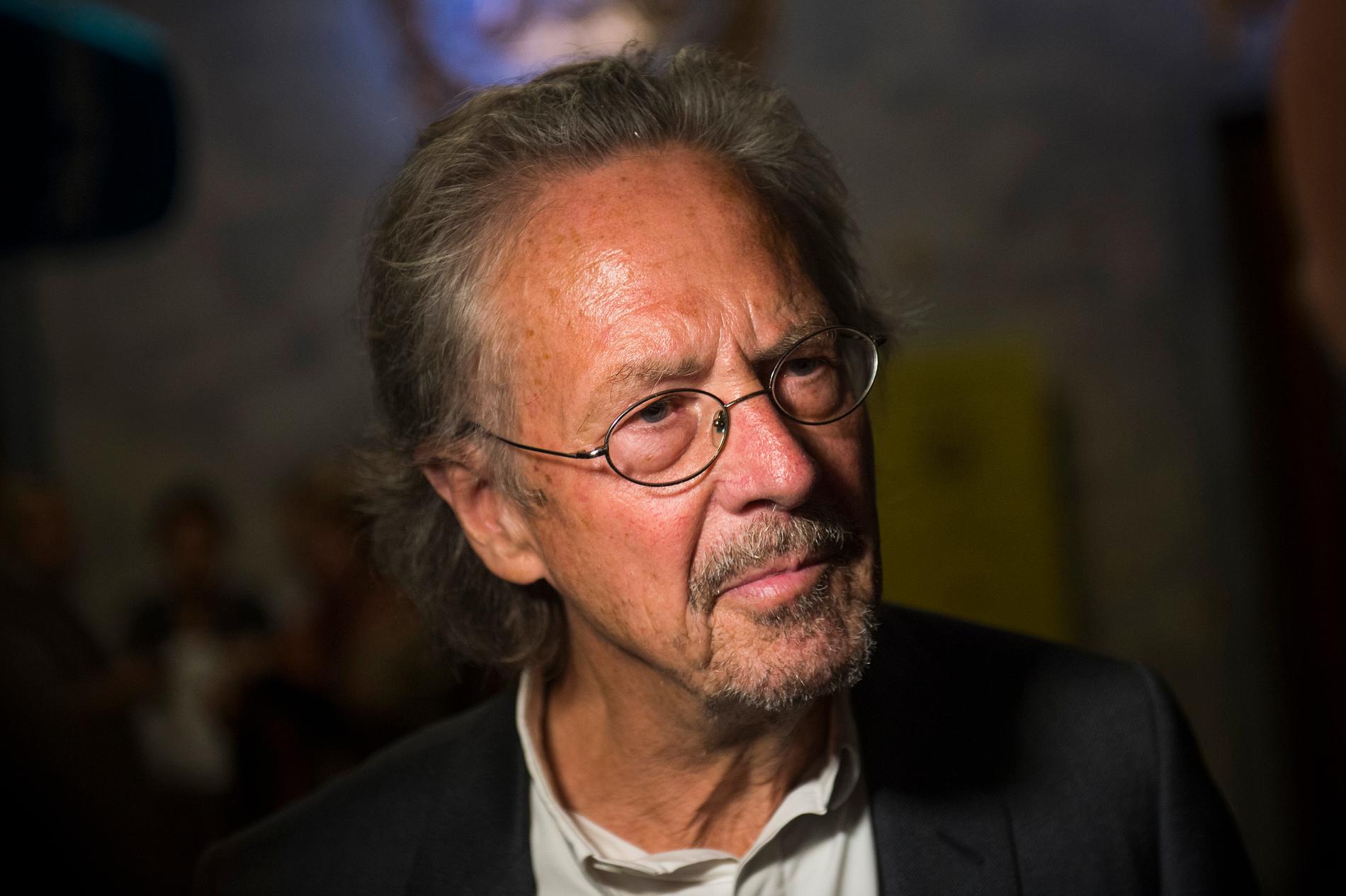 Österrikiska författaren Peter Handke. 