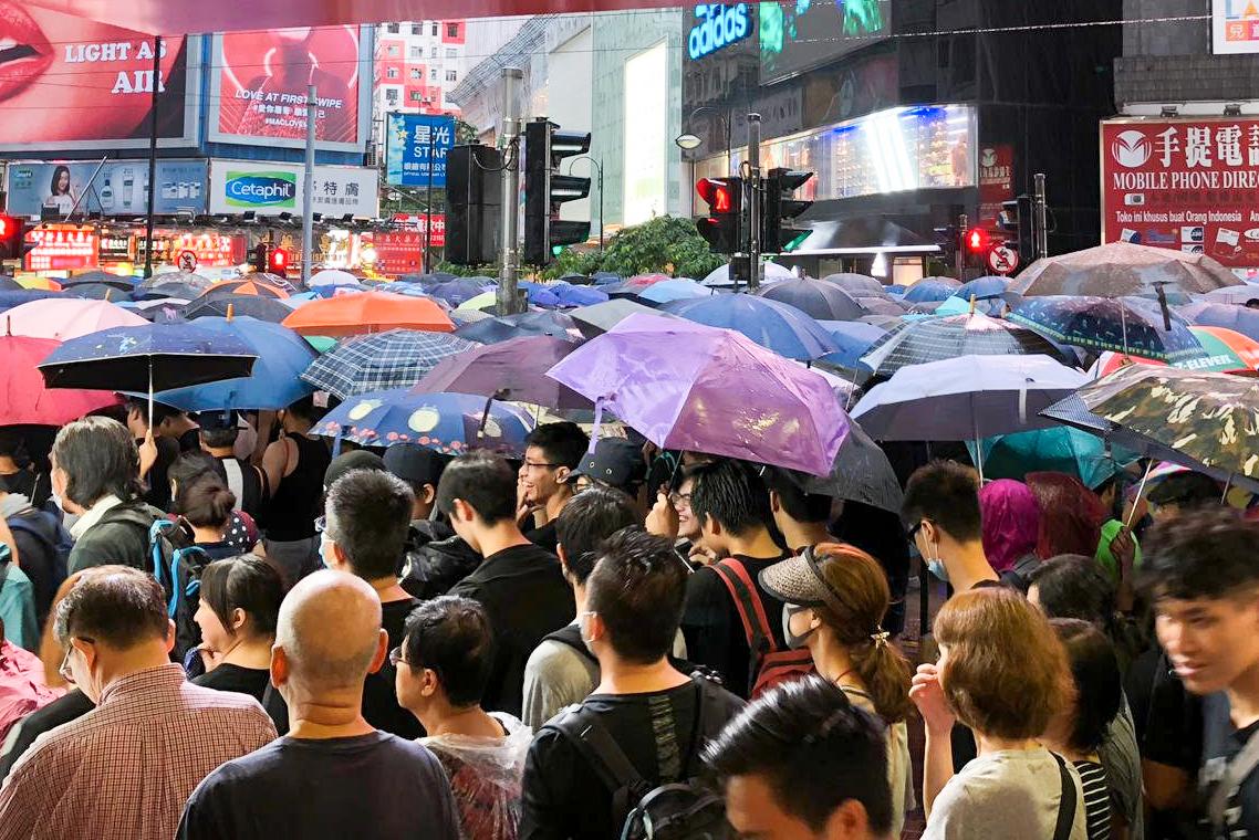 Censuren i Hongkong har skärpts efter demonstrationerna 2019 mot det ökade inflytandet från Fastlandskina. Arkivbild.
