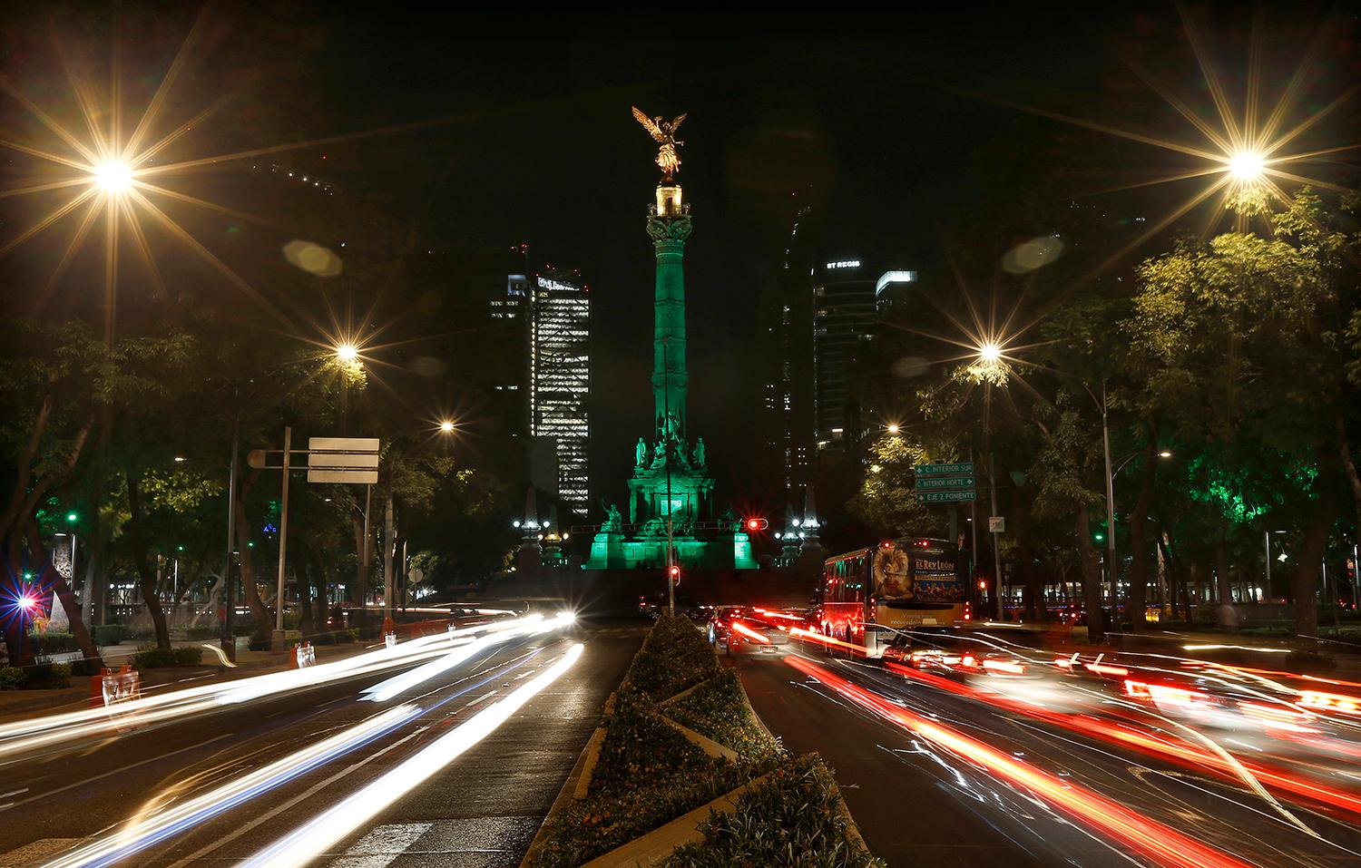 Monumentet Angel of Independence, Mexico City, 