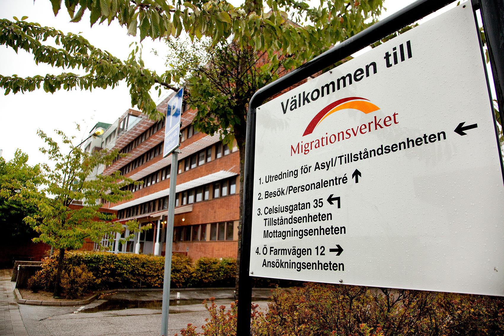 Migrationsverket i Malmö.