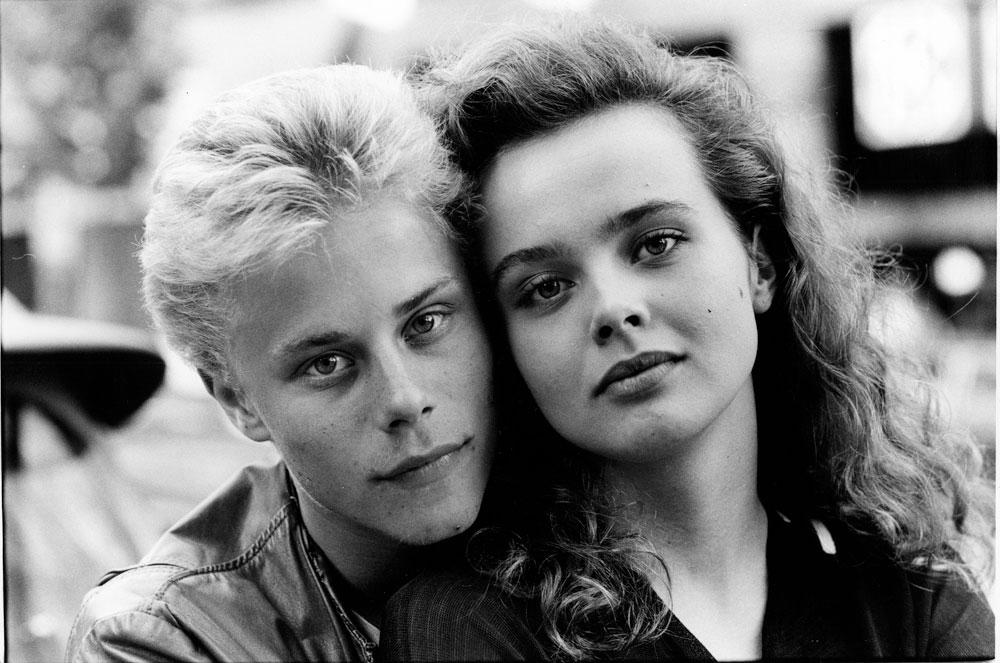 Ingen kunde älska som dom Håkan Lindberg och Izabella Scorupco 1988.