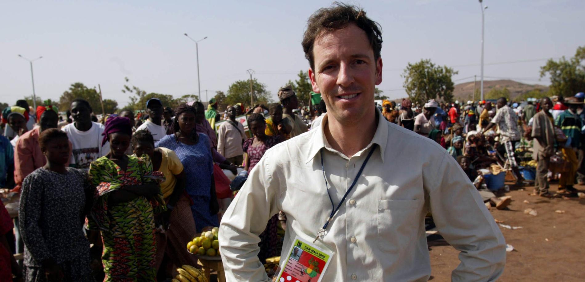 Michael Wagner i Mali 2002.