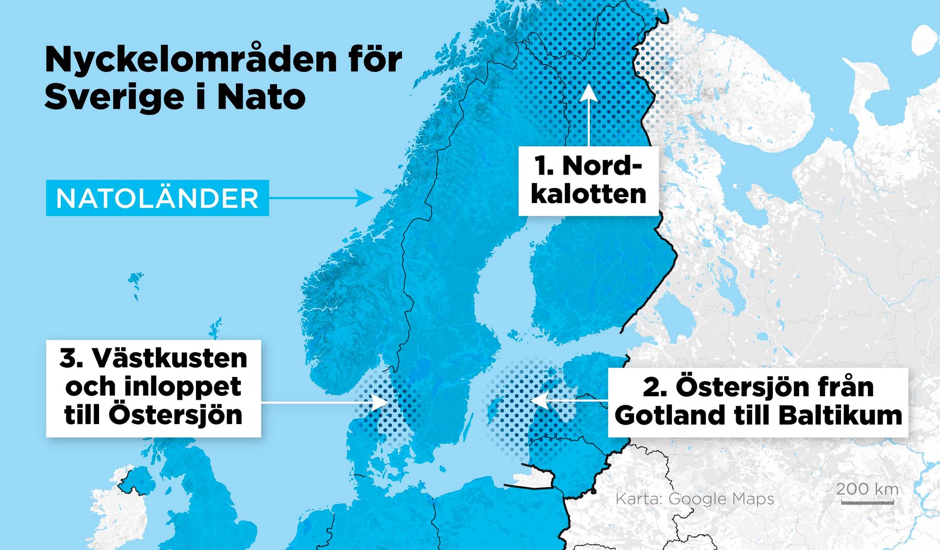 Om det blir krig mellan Nato och Ryssland får Sverige en viktig roll i försvaret av Finland och Baltikum och för att försvara transporter till grannländerna både till havs och på land.