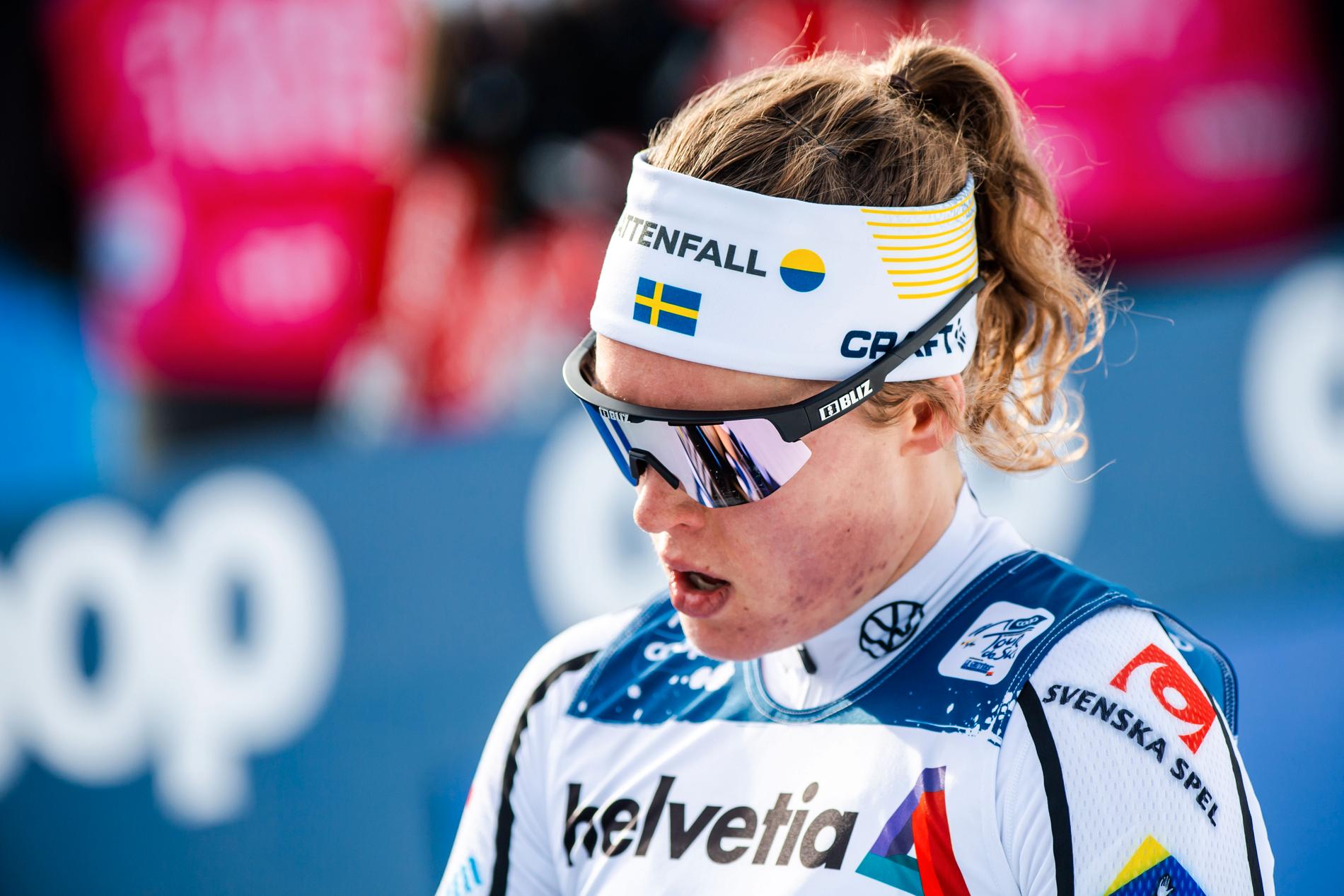Elina Rönnlund fick säsongen förstörd efter tunga lyft.