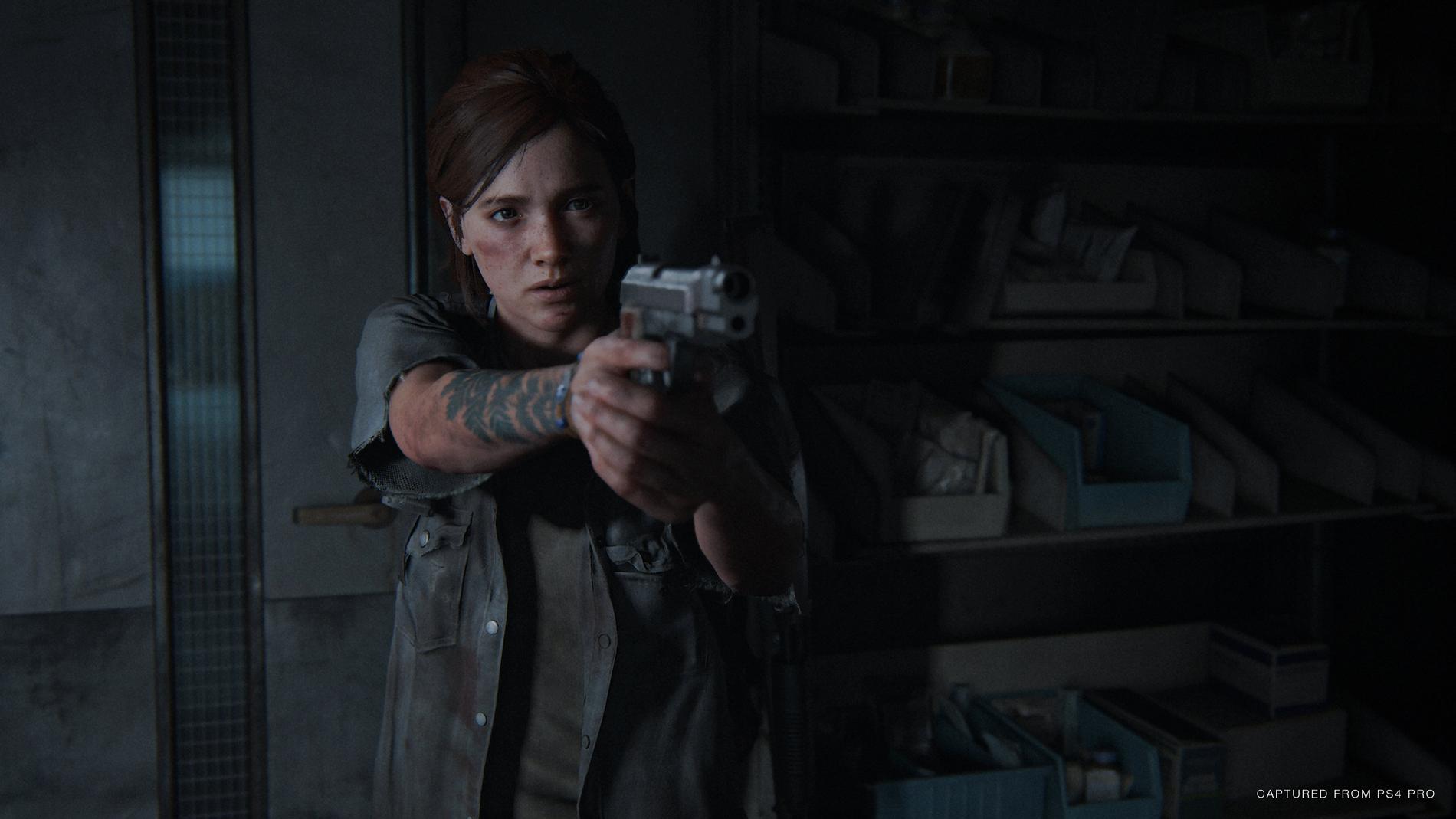 Ellie är på jakt efter hämnd i "The last of us: Part II". Pressbild.