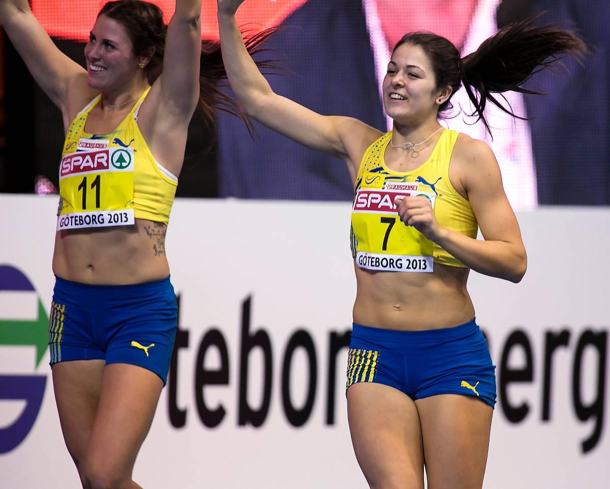 Fyra poäng skiljde Sofia Linde, 18, från Klüfts gamla juniorvärldsrekord när svenskan tog en femteplats i femkamp vid gårdagens inomhus-EM i Göteborg.