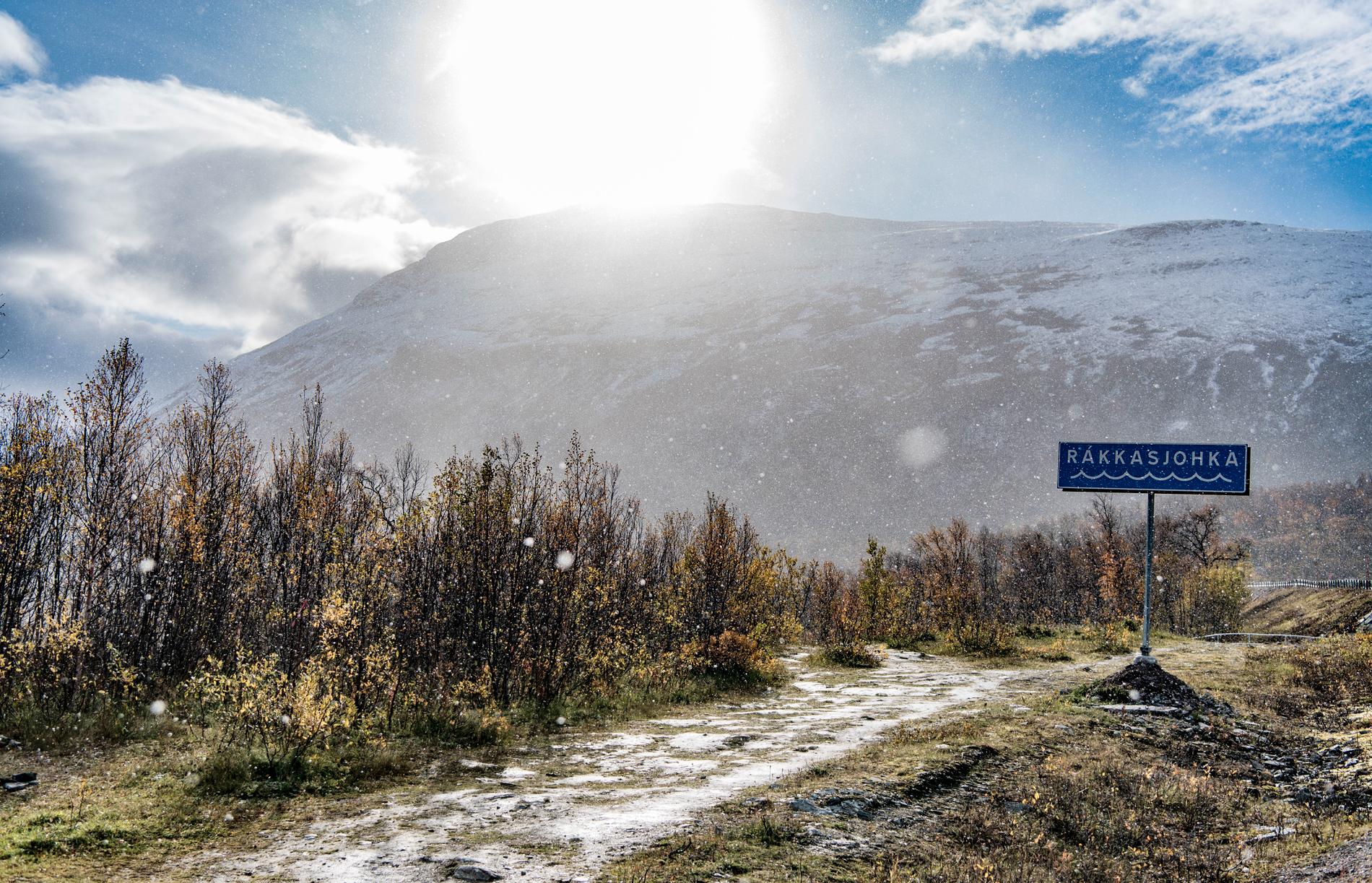 ”Dina väderkunskaper räcker inte till längre. Det blir som ett lotteri,” säger Lars-Ànte Kuhmunen, ordförande för Kirunas sameby Gabna.