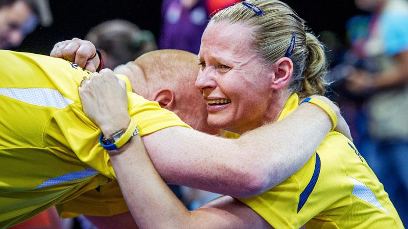 Tårarna kom när Anna-Karin Ahlquists OS-guld var klart.