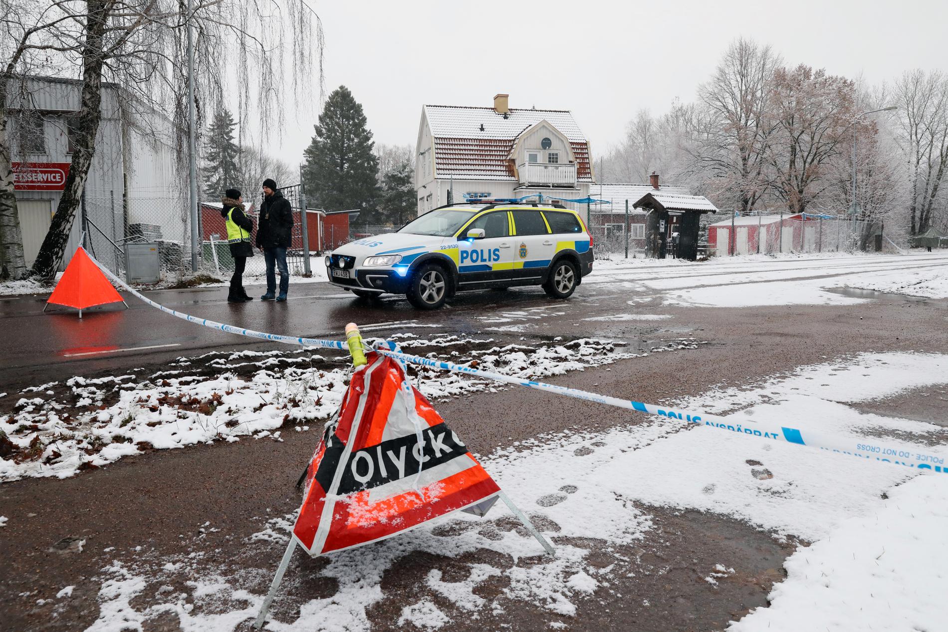 Polisen utreder ett misstänkt mord vid Hells Angels lokaler i Karlstad