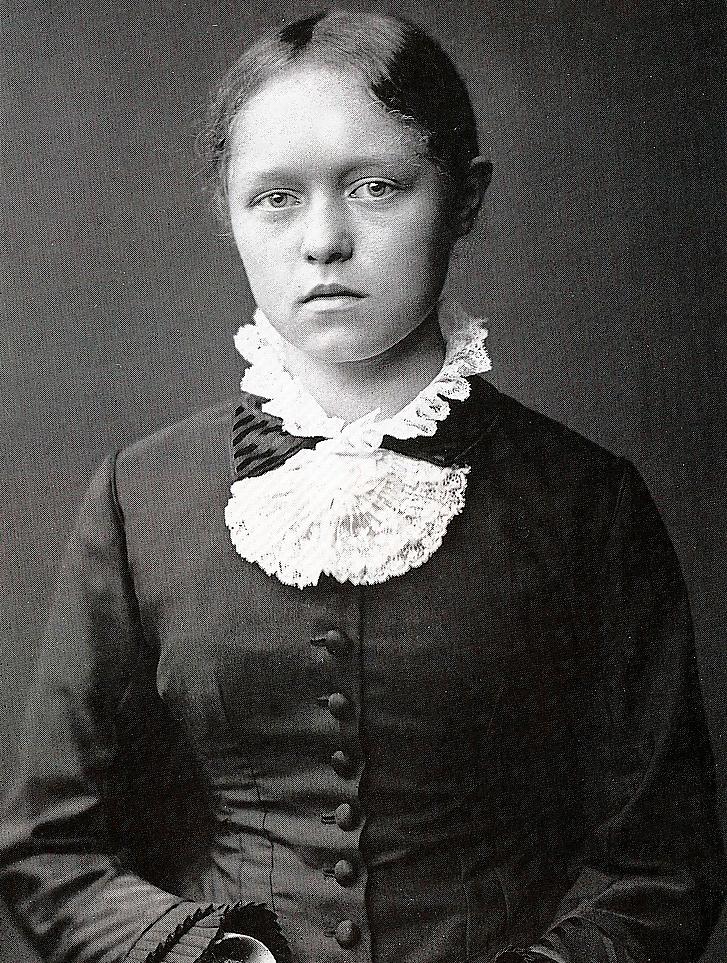 Helene Schjerfbeck i tonåren på 1870-talet.
