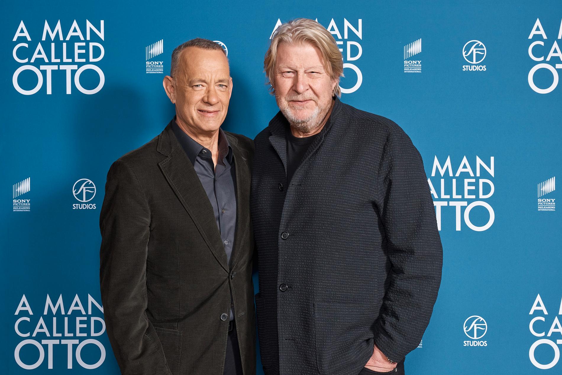 Tom Hanks och Rolf Lassgård.