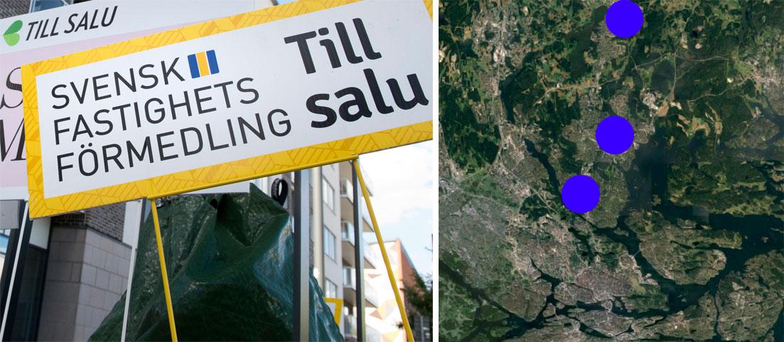 Kommunerna Danderyd, Täby och Vallentuna köper bostadsrätter som nyanlända flyktingar ska få bo i. Sedan är det tänkt att kommunen ska sälja lägenheterna. OBS: bilden till vänster är tagen vid ett annat tillfälle.
