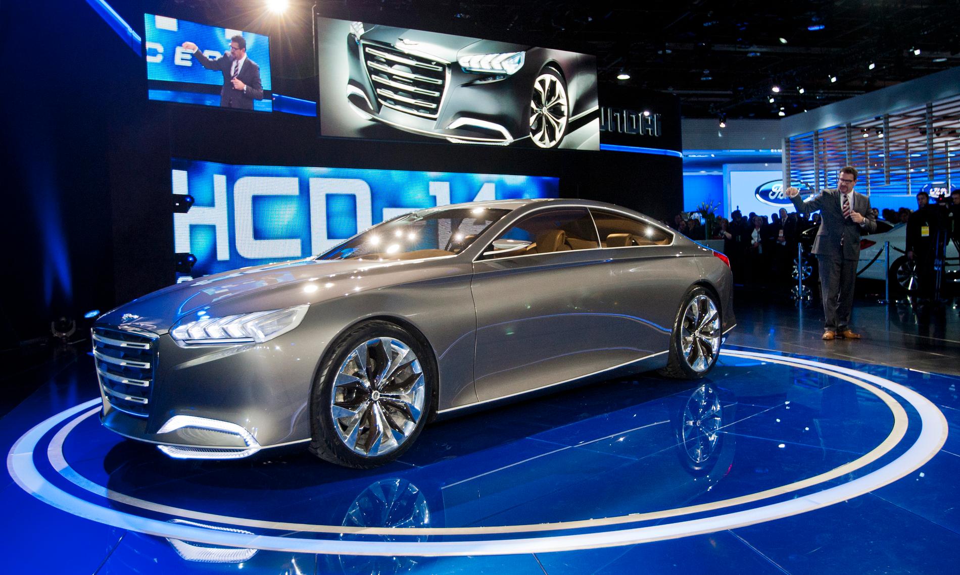 Hyundais konceptbil Genesis HCD-14.