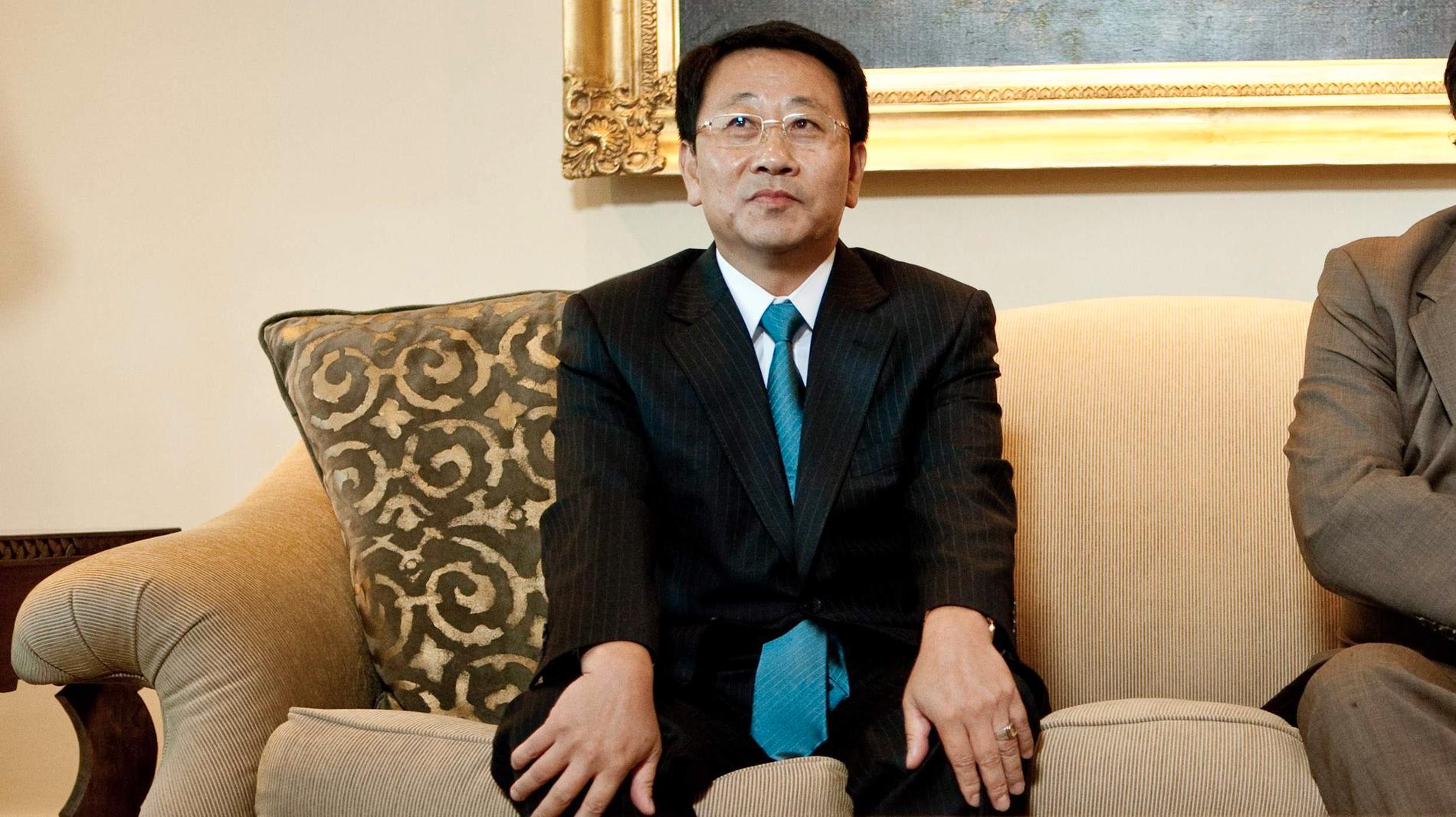 Den nordkoreanske chefsförhandlaren Kim Myong-Gil. Arkivbild.