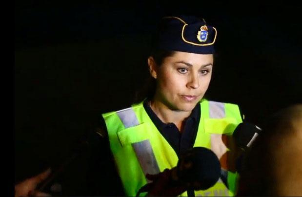 Polisens presstalesperson Jenny Widén.