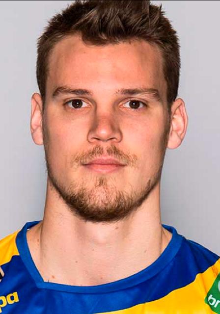 Markus Olsson, 25.
Nummer: 4.
Position: Vänsternia/mittnia.
A-landskamper: 36.
Mål: 80.
Klubb: Skjern.