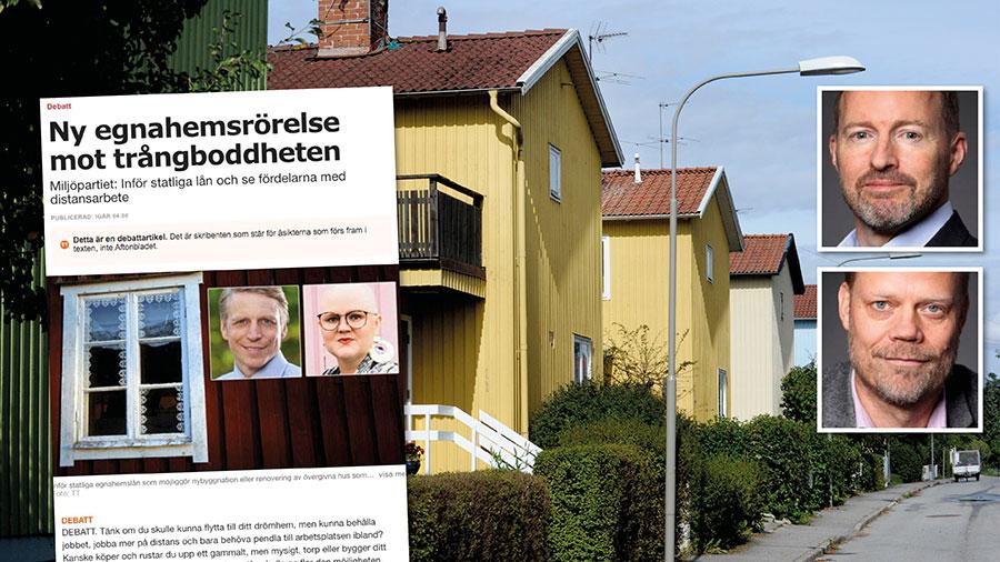 Trots att så många vill bo i småhus, och trots att vi har god tillgång på mark, har Sverige ett av Europas lägsta småhusbyggande. Det är ett allvarligt systemfel, skriver Trä- och möbelföretagen.