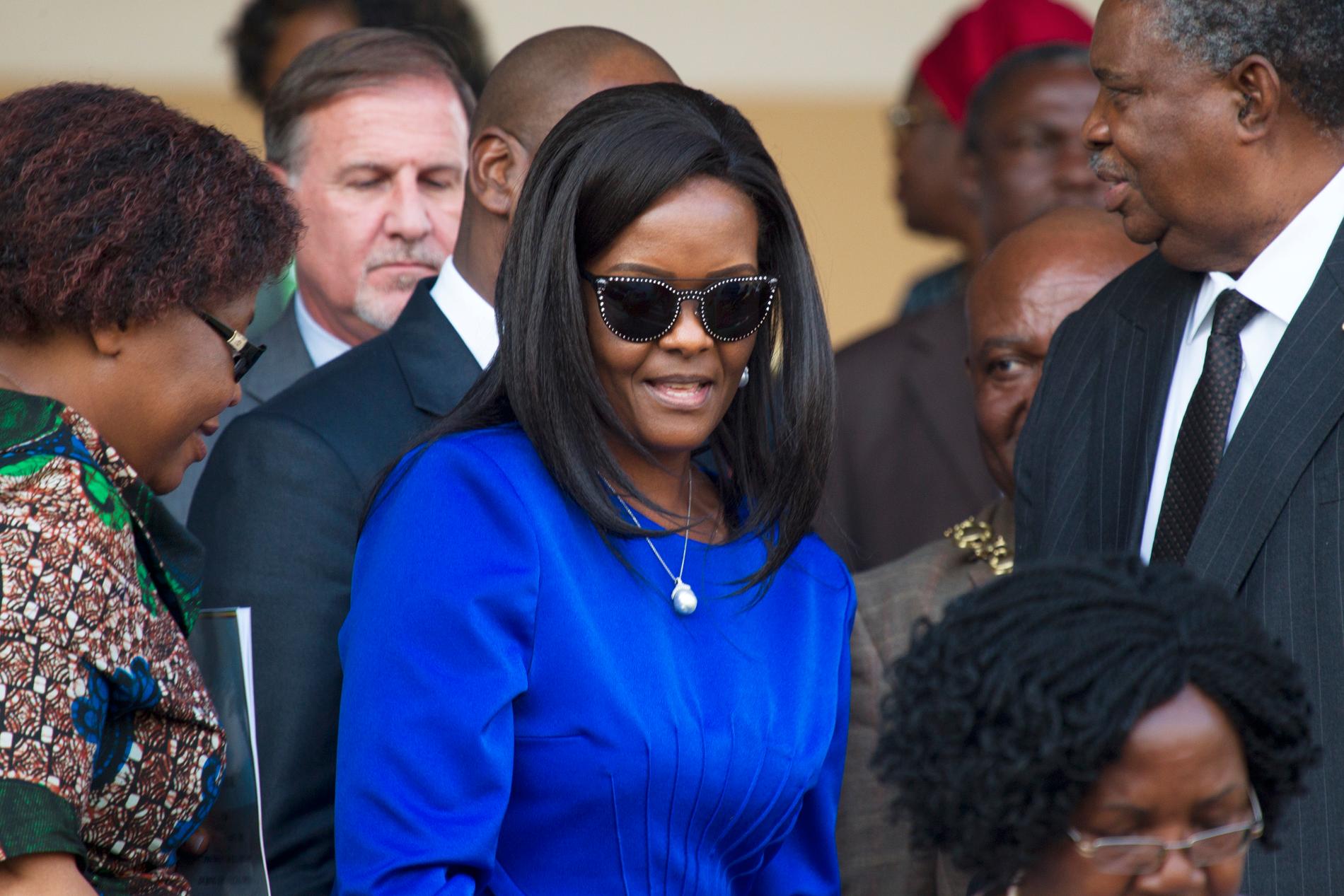 Grace Mugabe i augusti 2017.