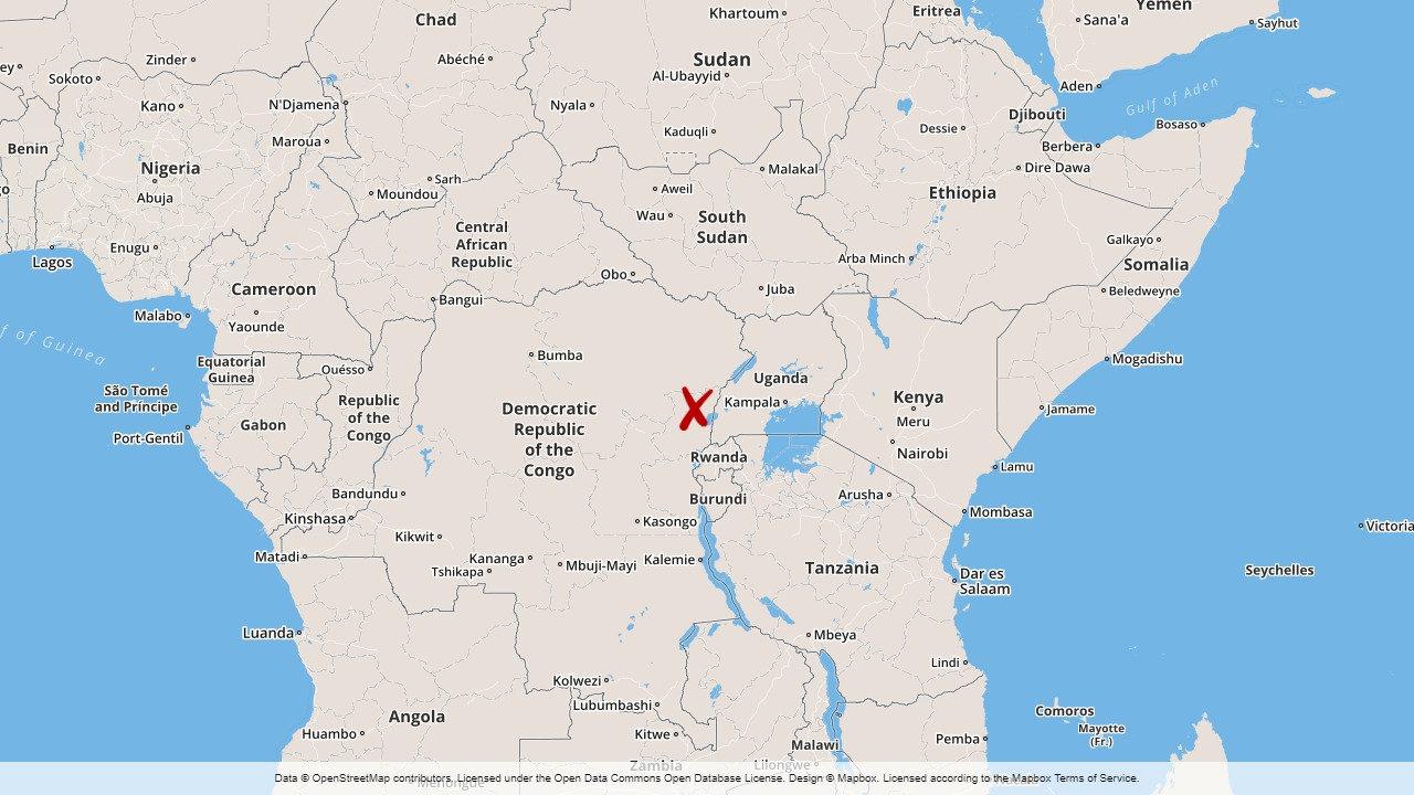 Attacken inträffade i byn Kokola i östra Kongo-Kinshasa.