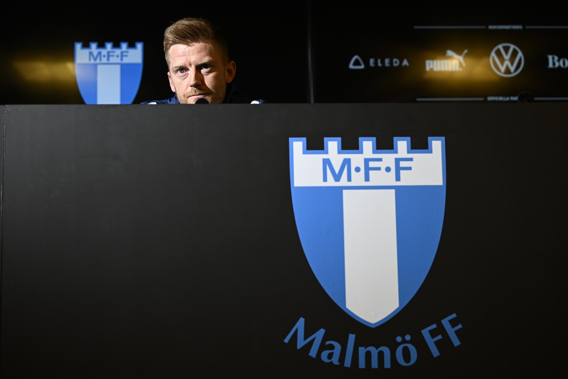 Anders Christiansen och hans Malmö ska kvala till nästa säsongs Champions League. Arkivbild.