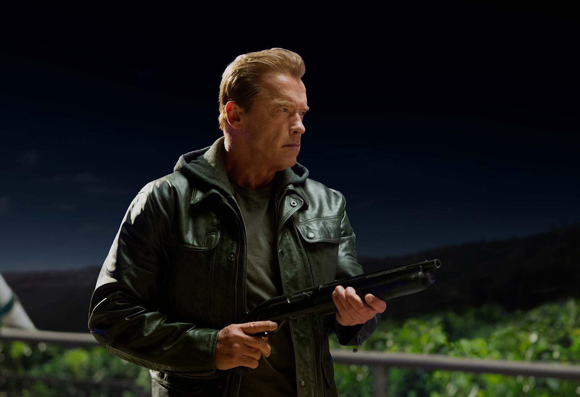 Arnold Schwarzenegger tillbaka som actionhjälte i nya "Terminator: Genisys".