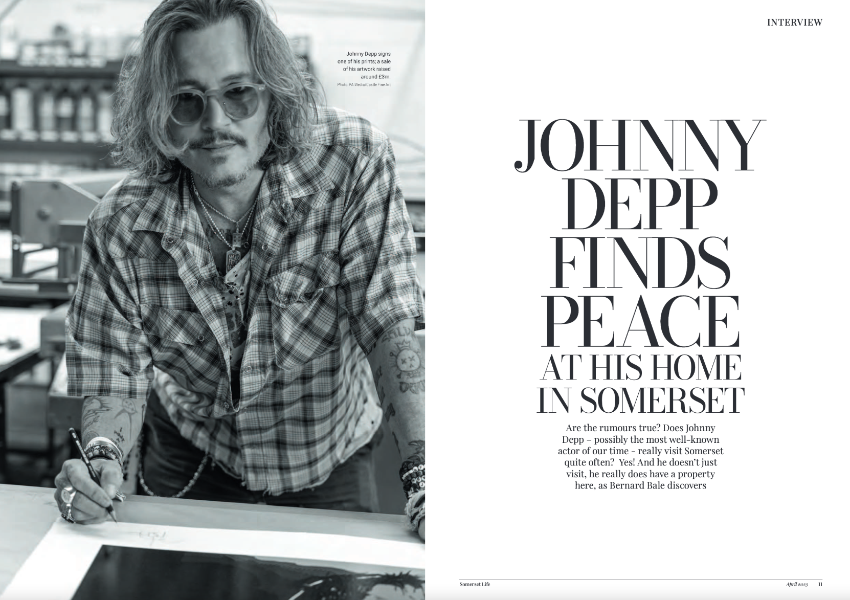 Johnny Depp i Someret Life.