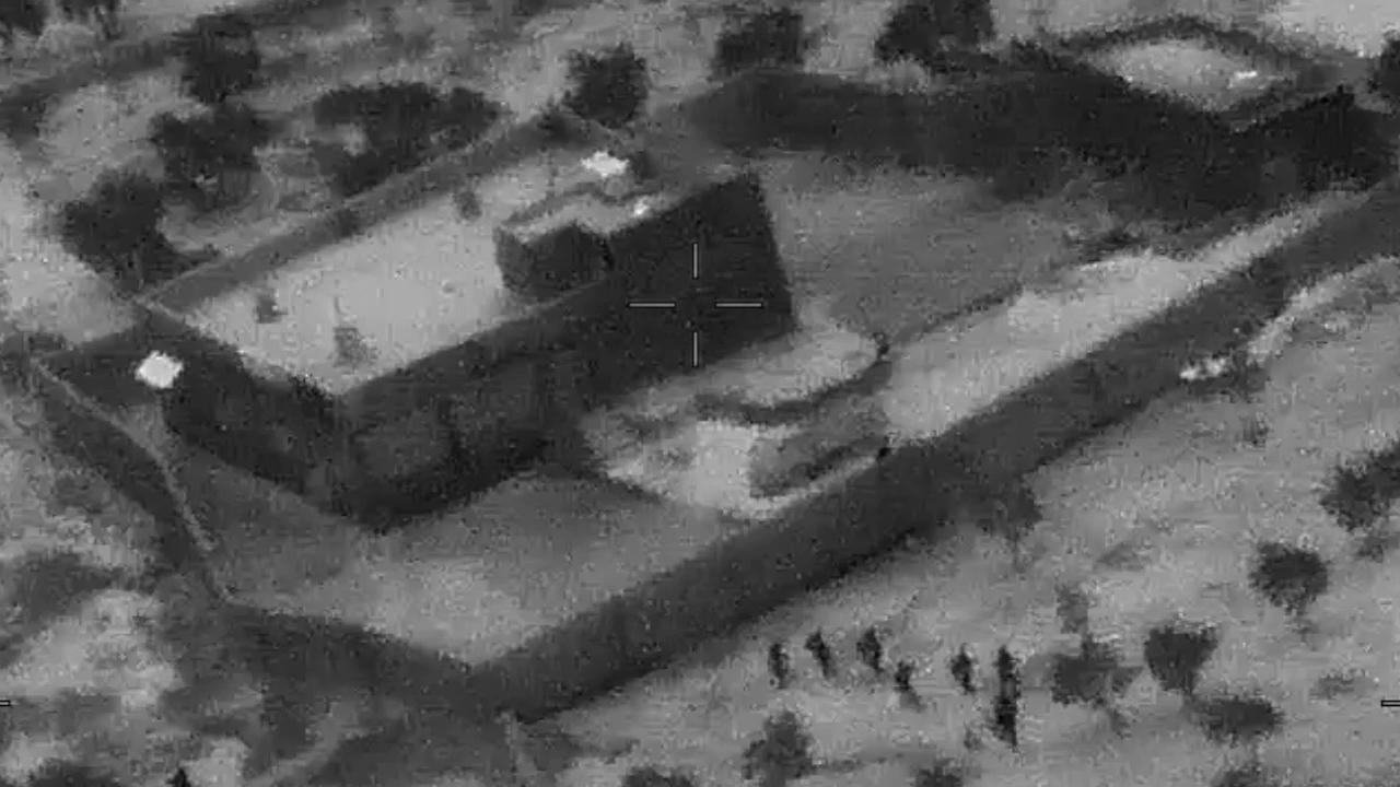 USA har släppt flera bilder och filmer från räden som ledde till al-Baghdadis död.
