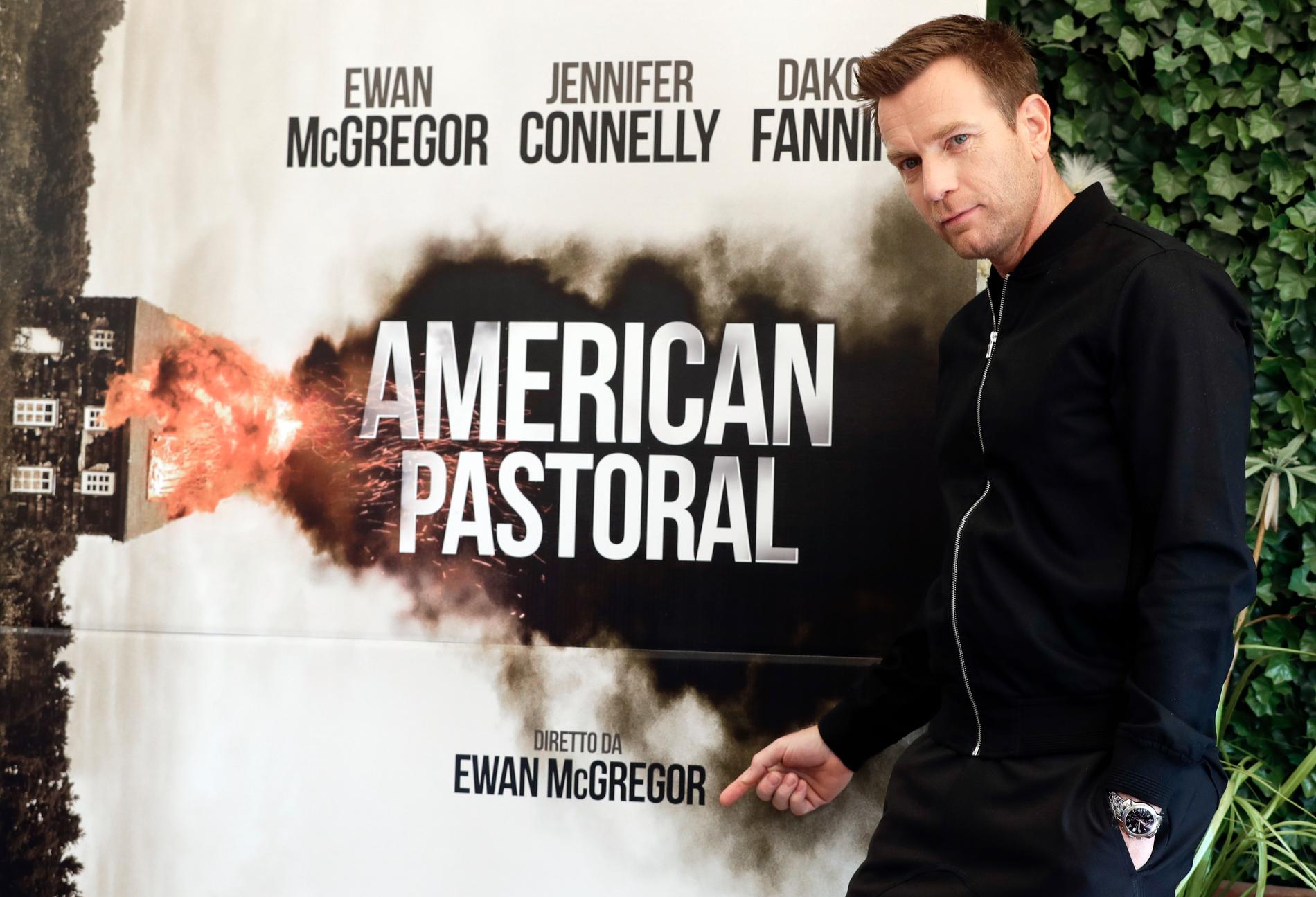 Ewan regisserar och spelar huvudrollen i nya filmen ”American pastoral”.