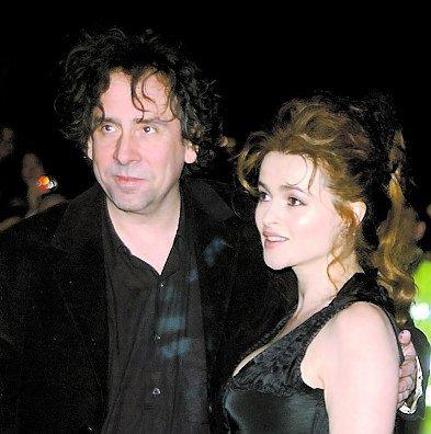 Tim Burton och Helena Bonham Carter.